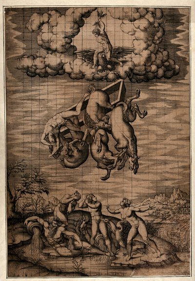 The Fall of Phaeton by Michelangelo Buonarroti